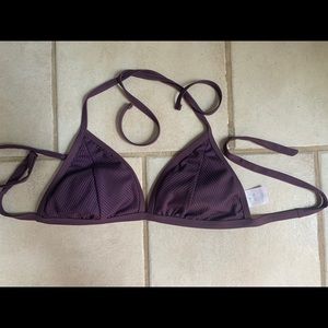 TARGET Kona Sol women’s purple bikini top size M